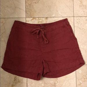 Caslon Maroon/Rust Beach Shorts